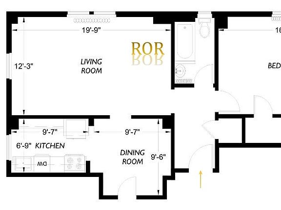 2nd image of 27 W 96th St APT 12E