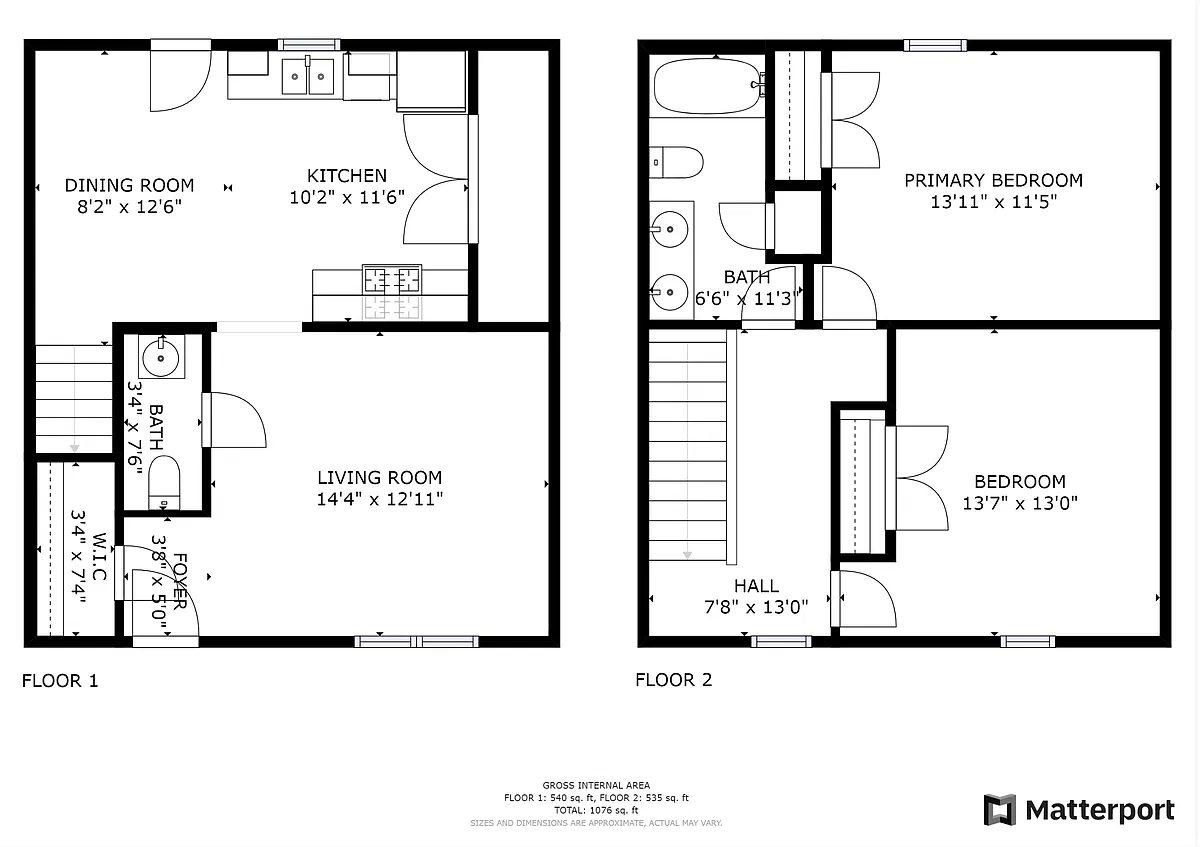 Floor plan Deluxe Townhome
