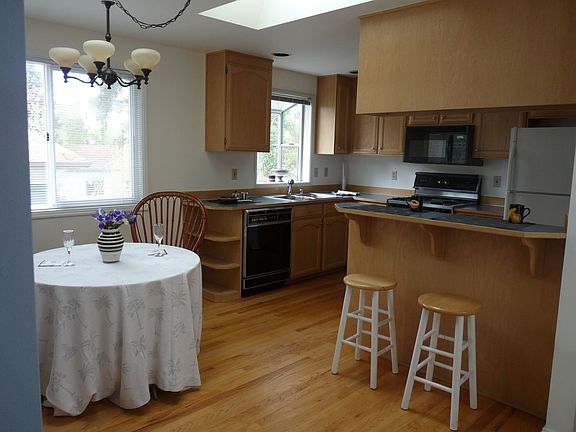 Kitchen with eating space.