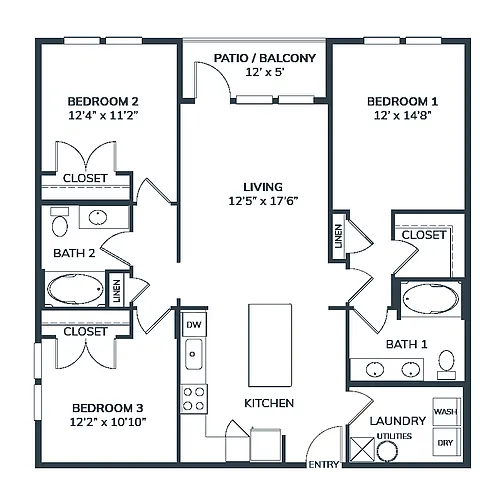 Floor plan C1