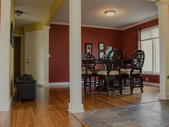 Open concept dining rm