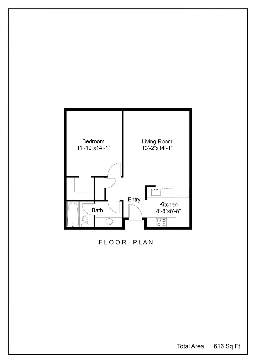 Floor plan B plan