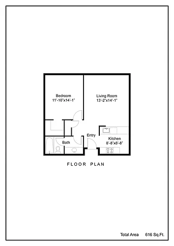 Floor plan B plan