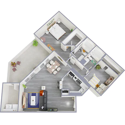 Floor plan Wave