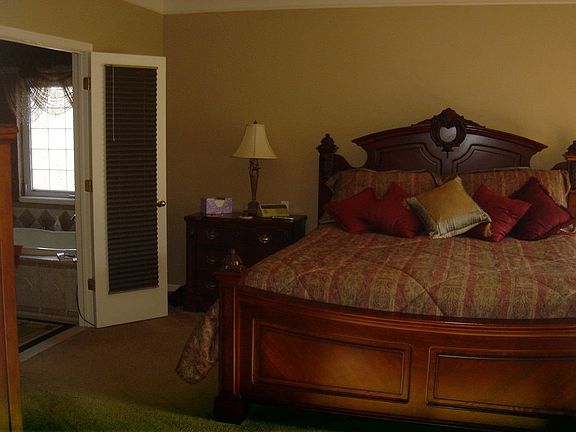 First floor master suite