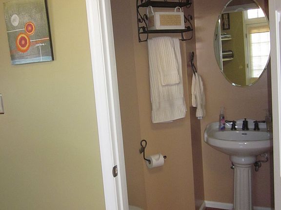 powder room off Kitchen