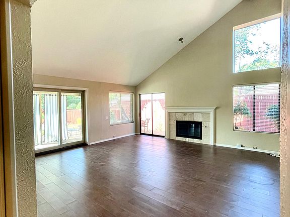 Living Room & fireplace