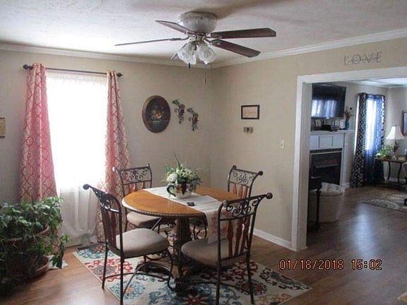 Dining room from master BR