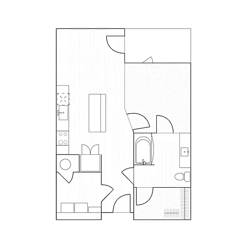 Floor plan A1 A