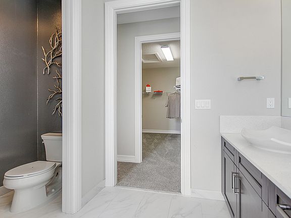 Owner s bath with double sinks