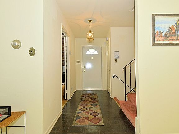 Foyer -- slate flooring