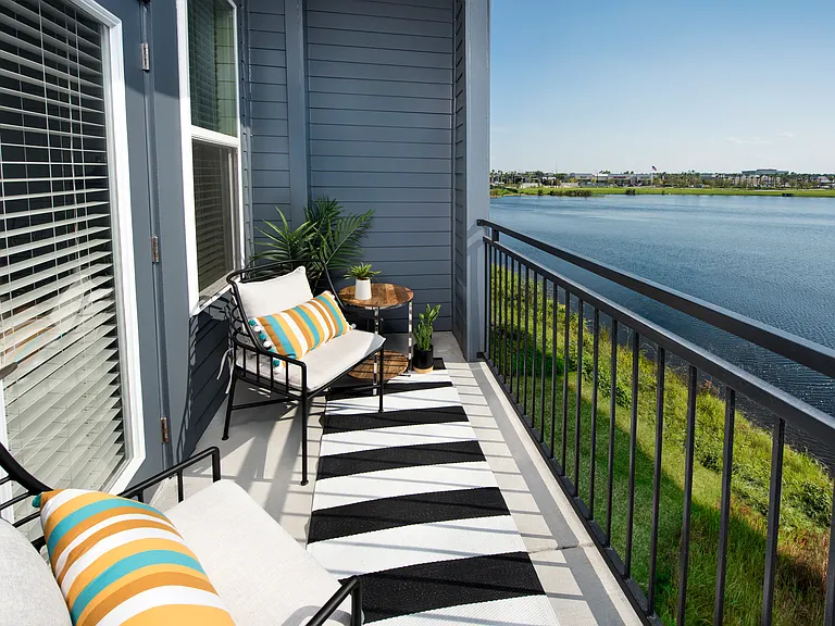 Private balcony