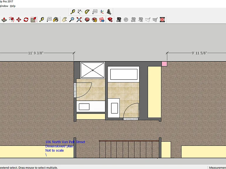 Second floor plan