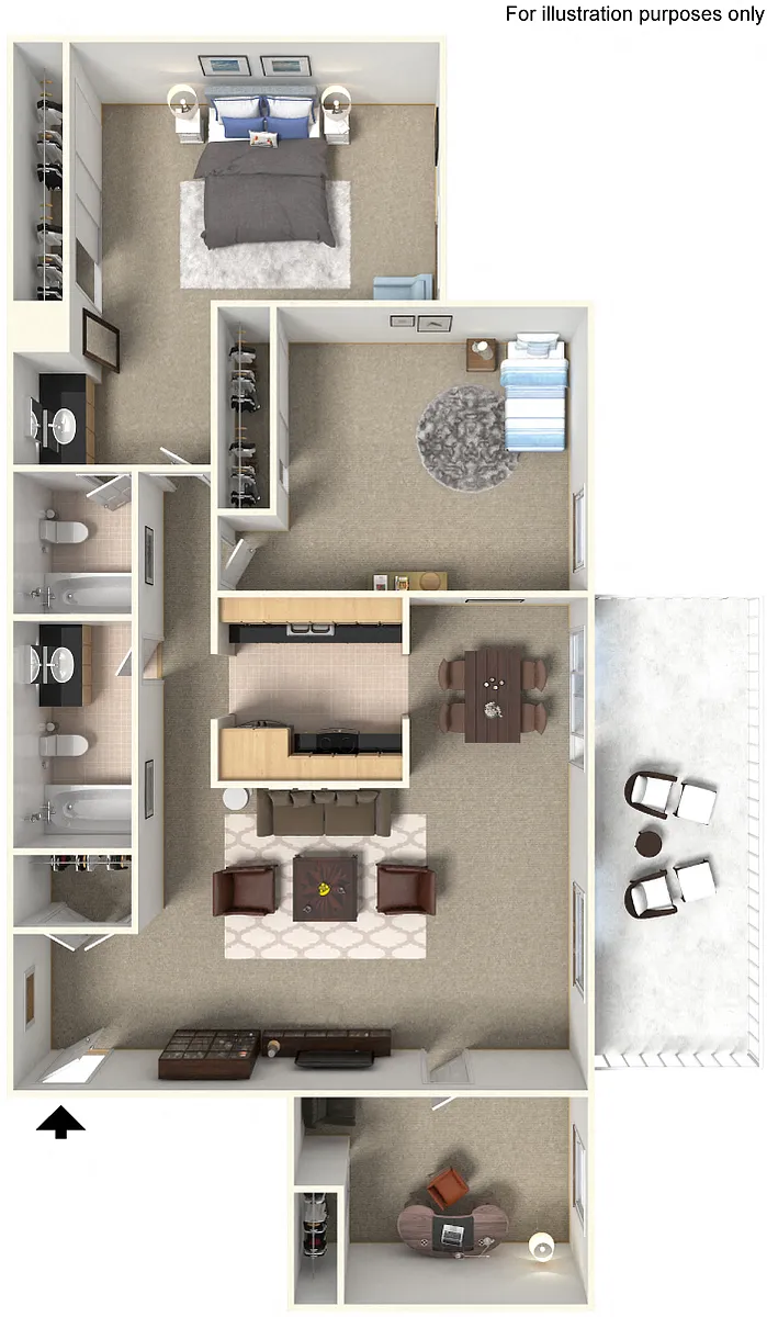 Floor plan B2