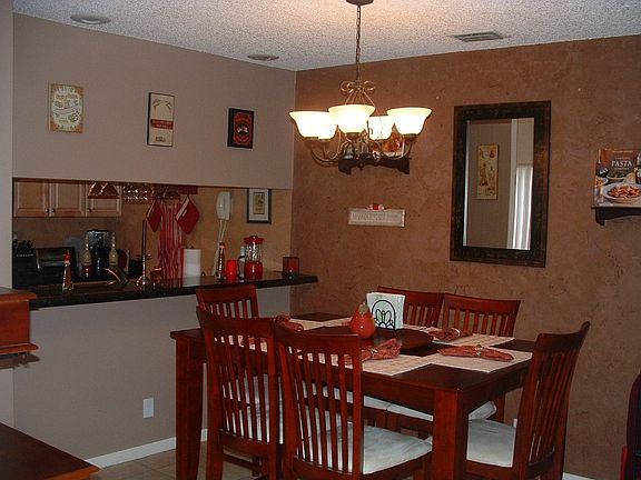 Formal dining with venetion painting