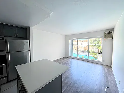 Floor plan One bedroom unit 23 pool views