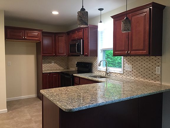 Counter seating area