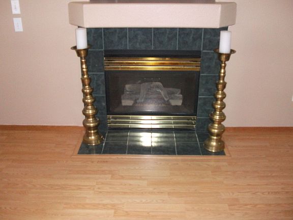 Main floor fireplace