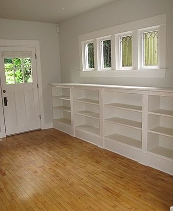 Living room with room for collections