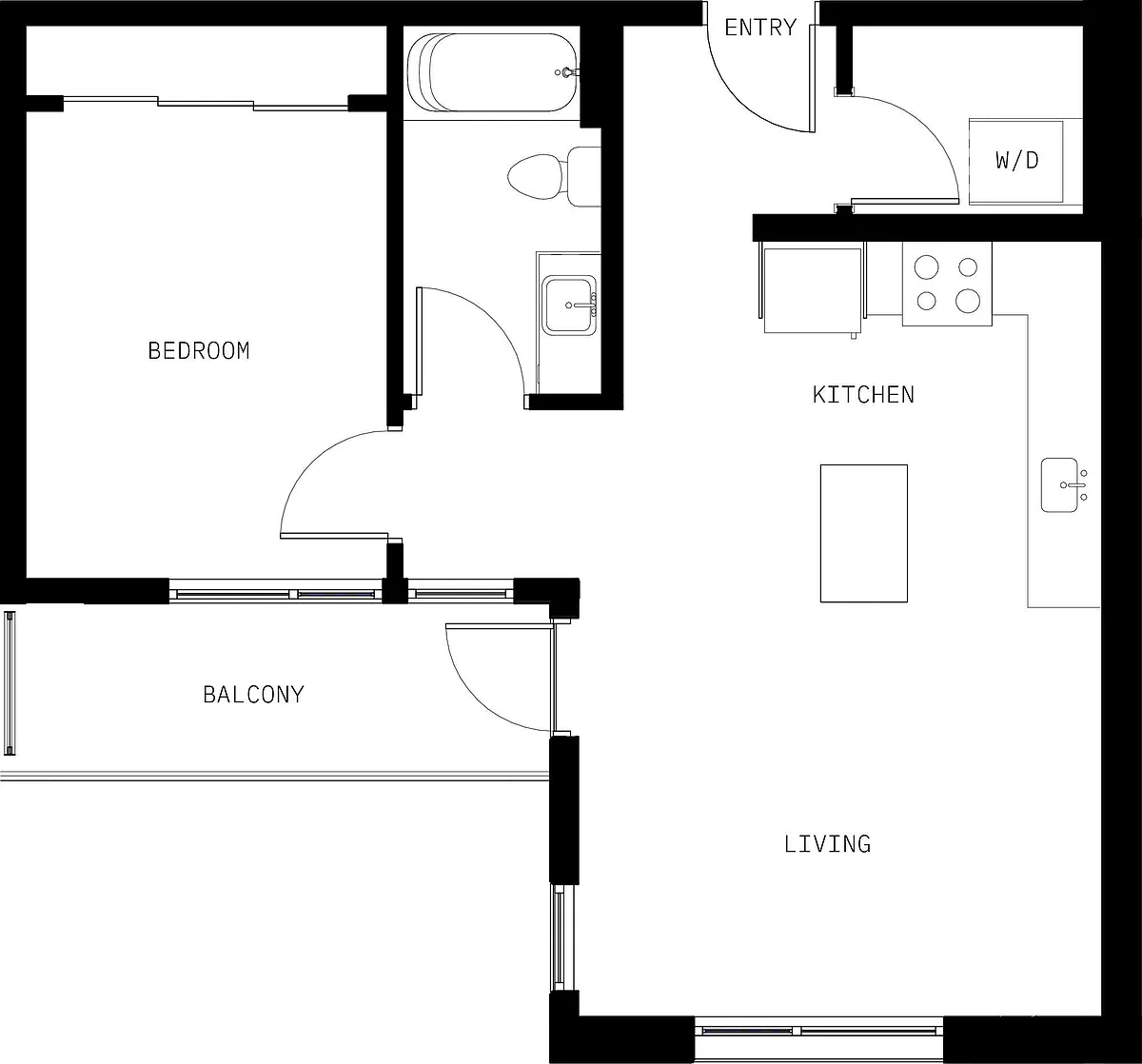 Floor plan A12 MFTE