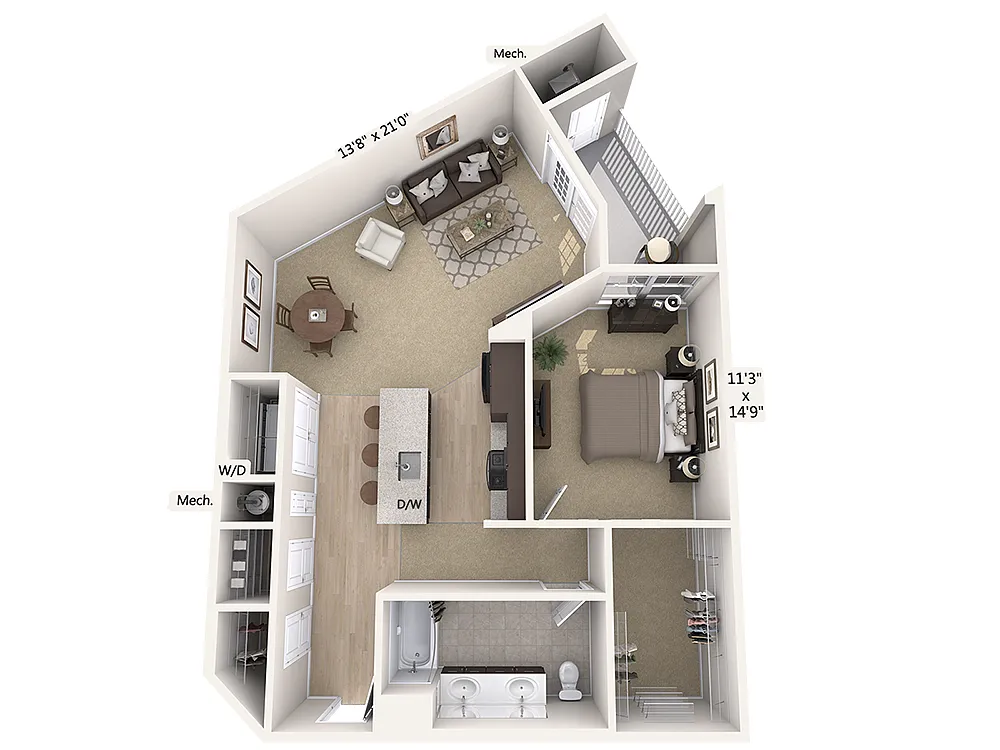 Floor plan A6