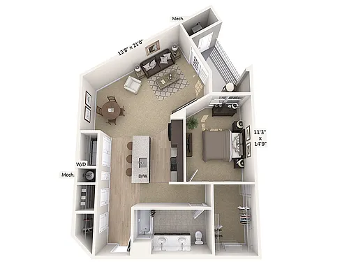 Floor plan A6