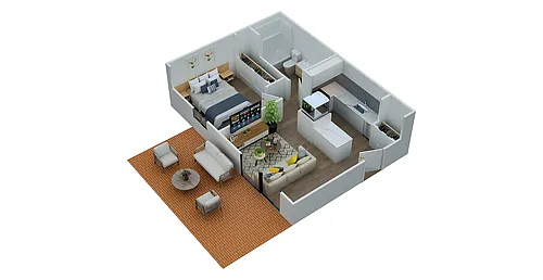 Floor plan Retreat