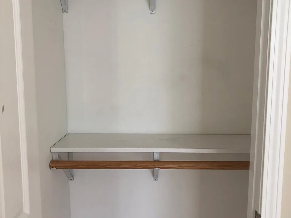 LARGE CLOSETS IN BOTH BEDROOMS