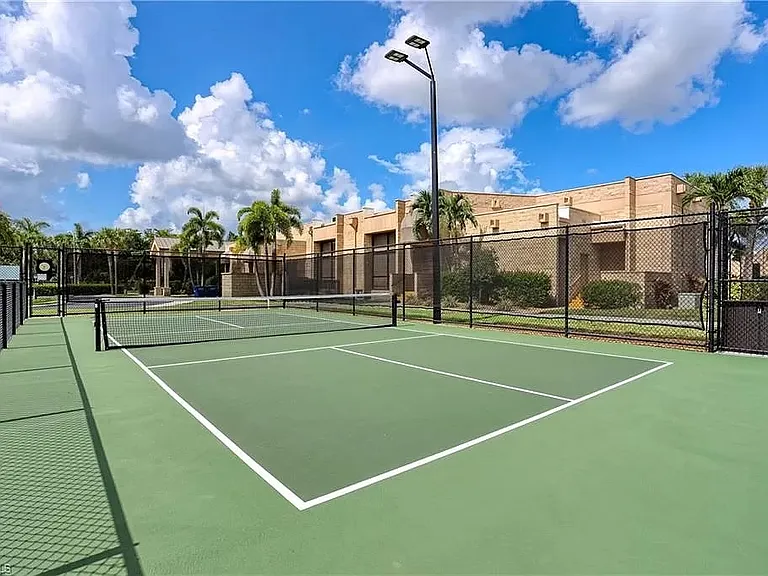 Pickleball courts and equipment available at no extra cost