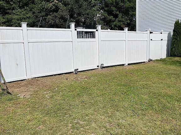New Fence Install 2021.