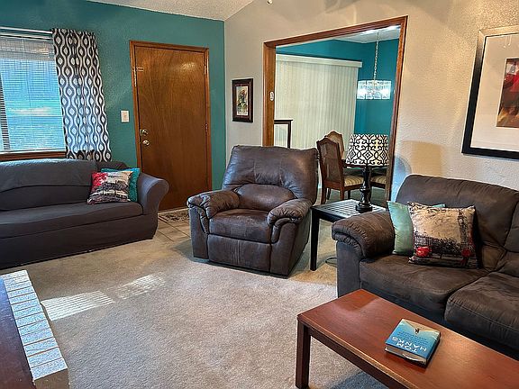 living room into dining room