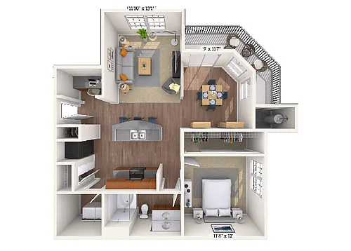 Floor plan Hydrus
