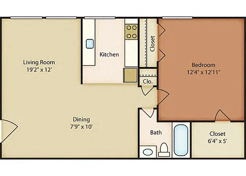 Floor plan 1-1