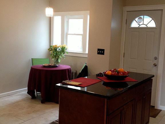 Granite island and nook