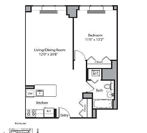 2nd image of 229 Chrystie St APT 617