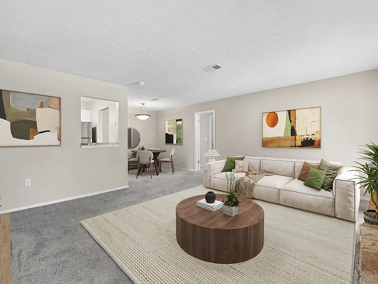 Spacious living and dining space ideal for entertaining