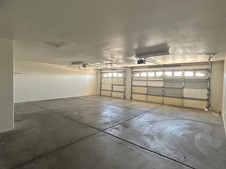 Three car garage