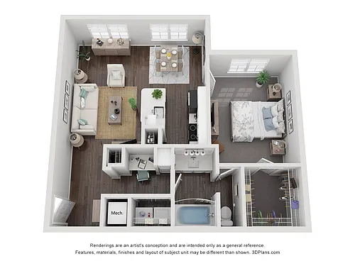 Floor plan Magnolia