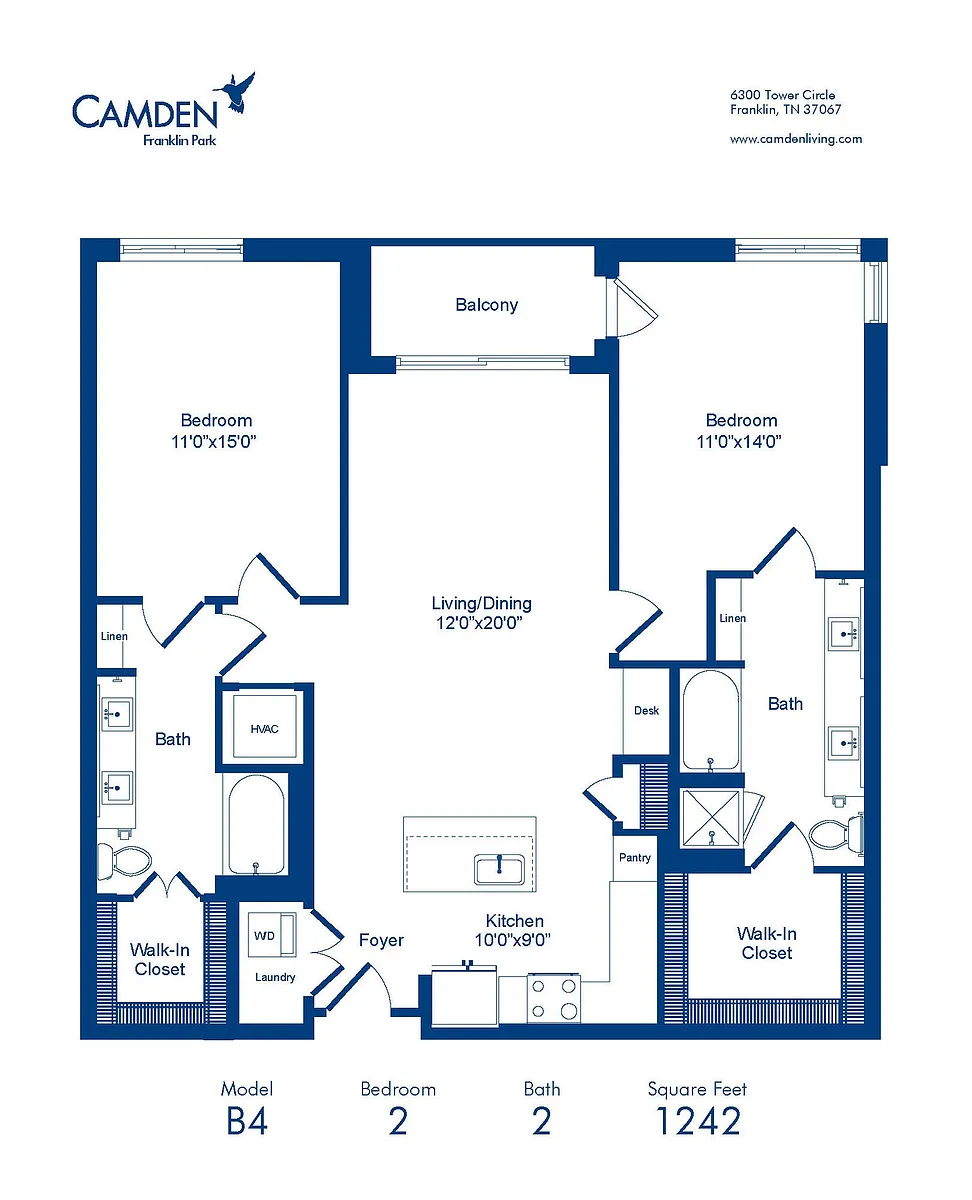 Floor plan B4