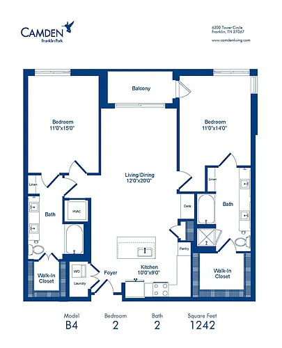 Floor plan B4