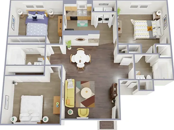 3x2 Floorplan 3x2 Floorplan
