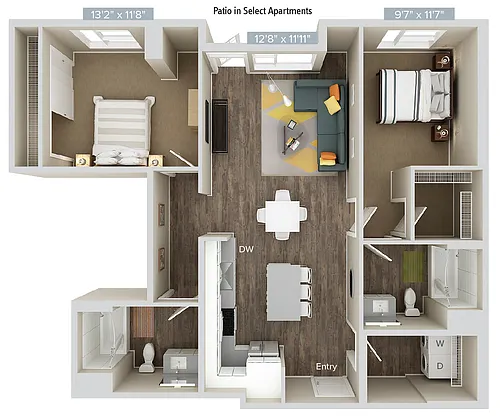 Floor plan B10-1029-1117
