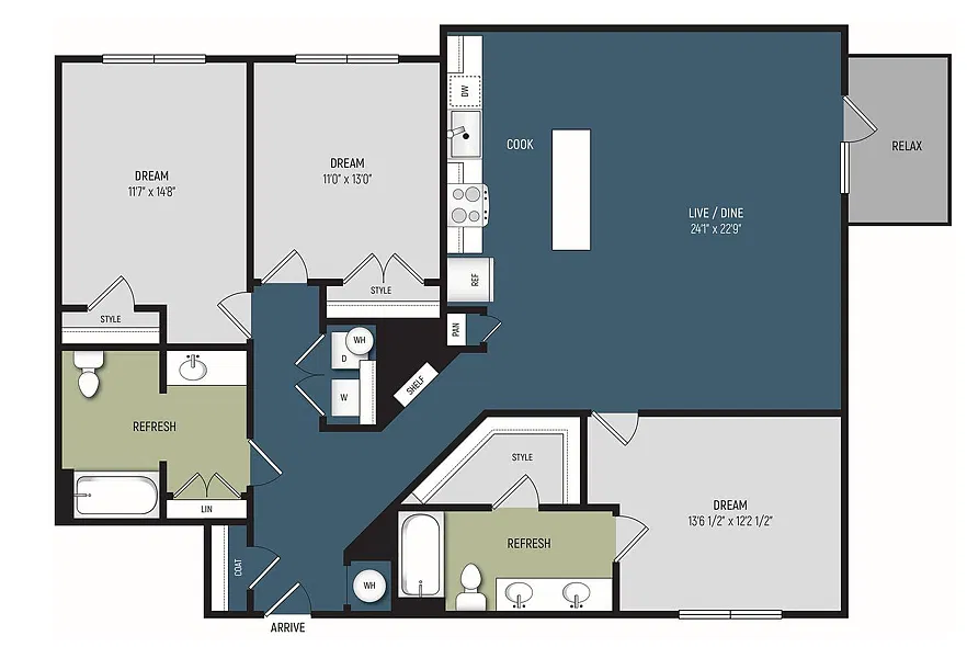Floor plan C1
