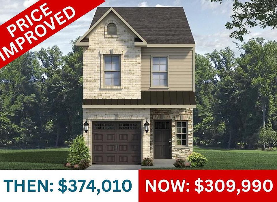 The Bermuda town home is built by keystone homes
