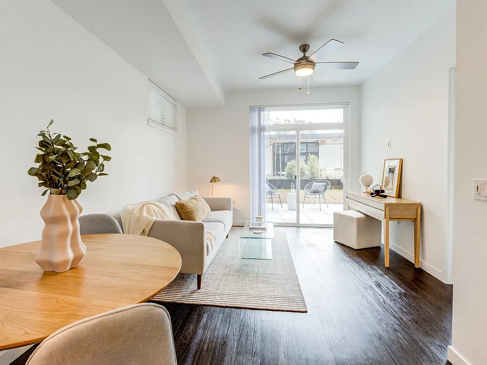 Private balconies and patios in select homes.