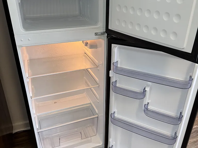 Spacious private fridge