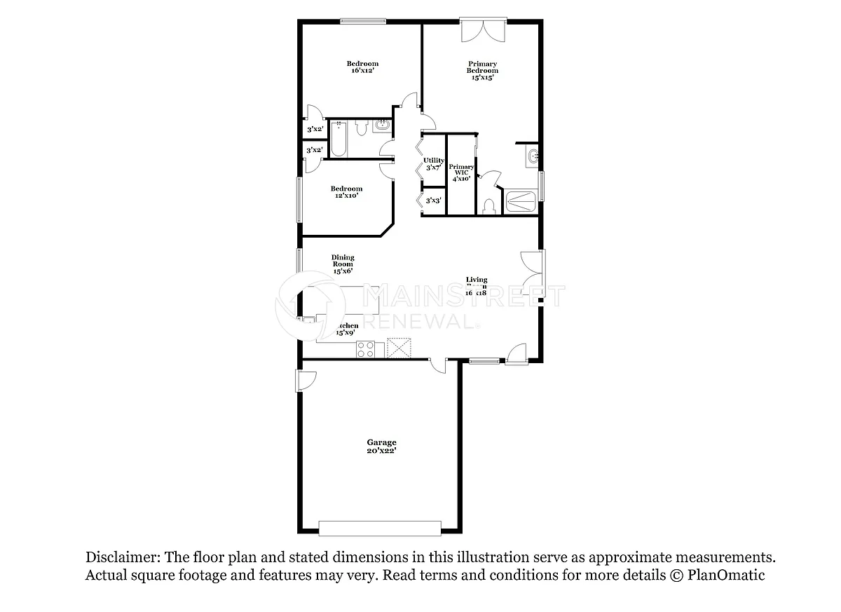 Floor Plan - 5740 S Hildreth Ave