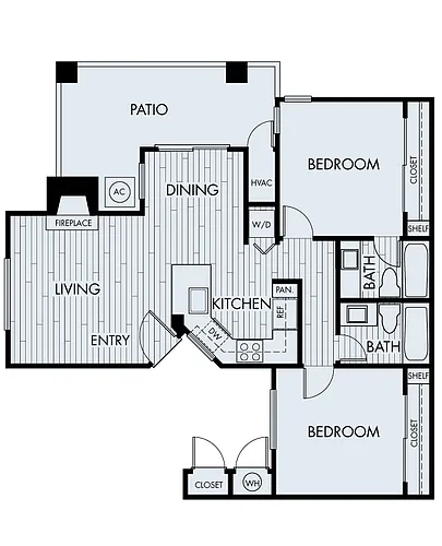 Floor plan Plan 2A