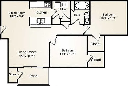 Floor plan B - Summerset