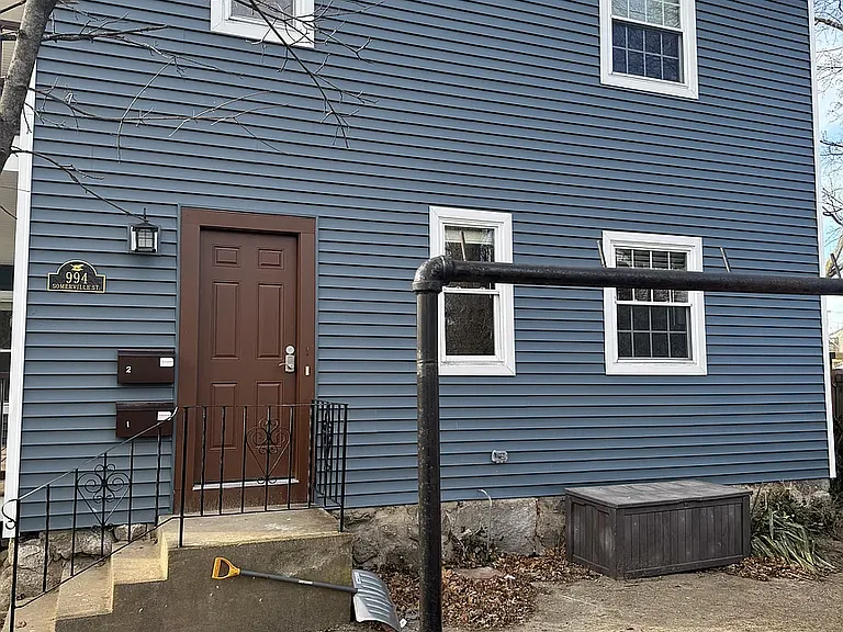 Side entrance
